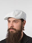 Кепка STETSON арт. 6121109 IVY CAP COTTON TWILL (белый)